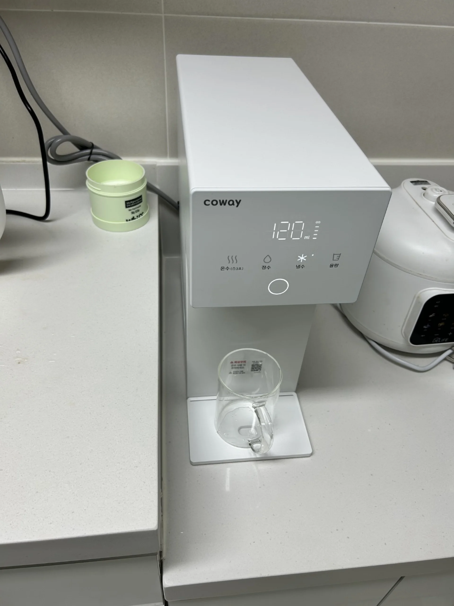 코웨이 아이콘정수기3 chp-7220n 설치 실제 사진