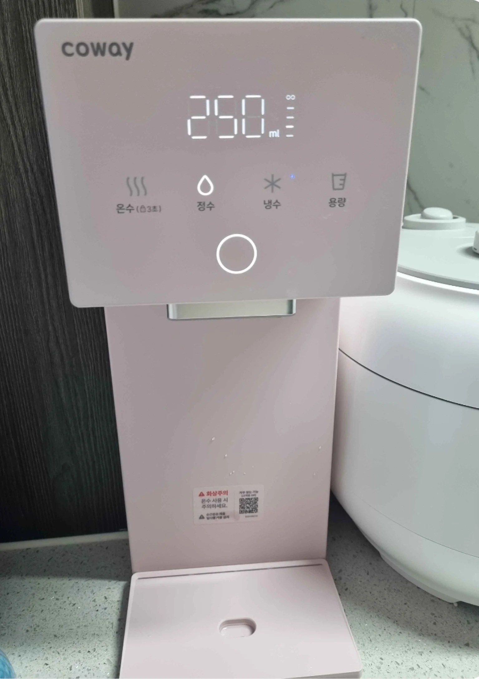 코웨이 아이콘정수기3 chp-7220n 설치 실제 사진